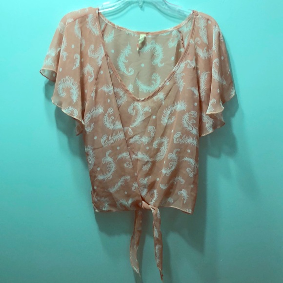 Sheer Summer Blouse - Picture 1 of 2